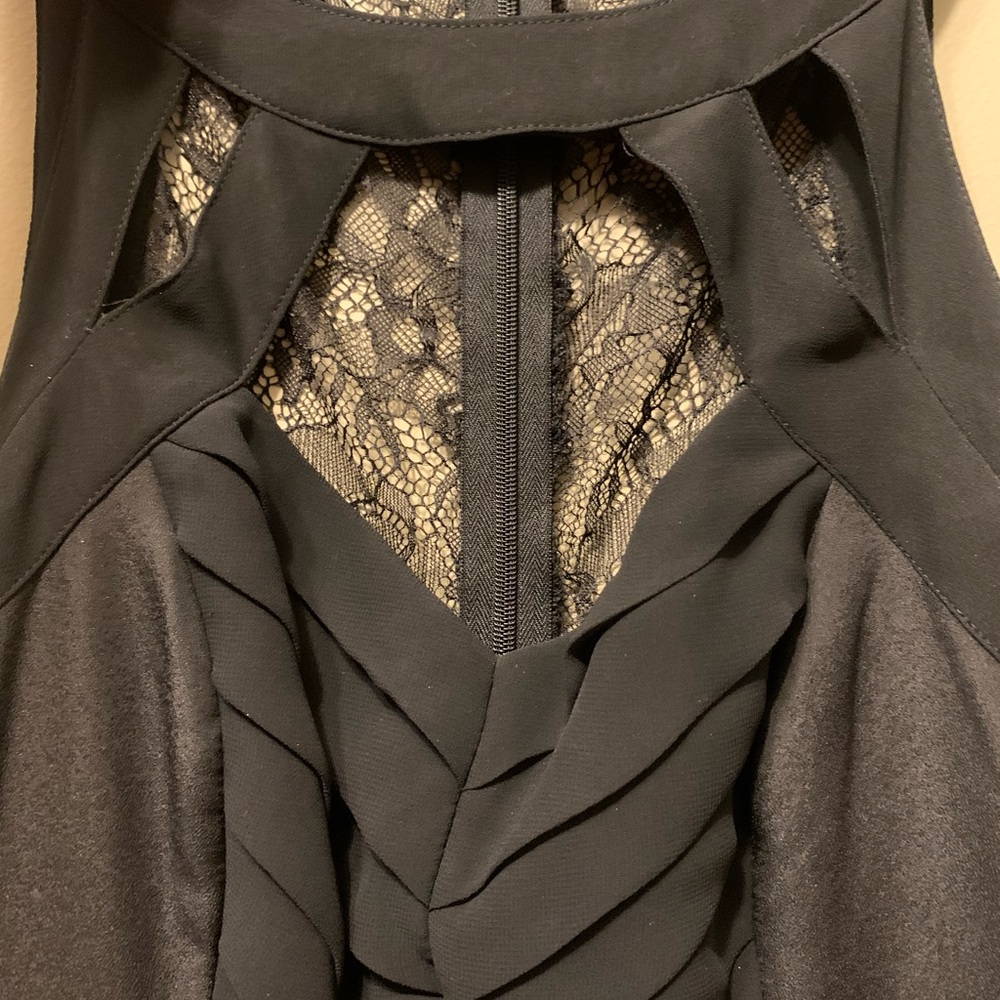 BCBG MAX AZRIA maxi halter dress